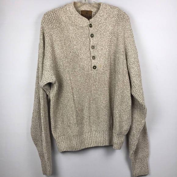 RedHead Other - REDHEAD sweater SZ Large Tan knitted pullover EUC